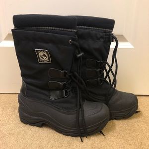 Rugged Exposure Black Women’s Winter Snow Boots